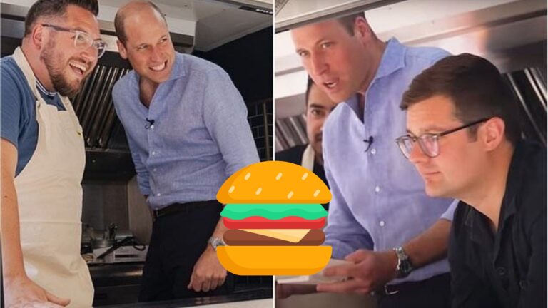 Prinz Williams Earthshot Burger Überraschung